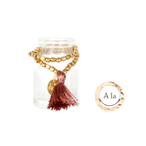 Good luck bracelet kids old red