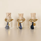 Good luck bracelet kids dark blue