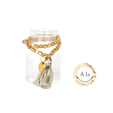 Good luck bracelet kids light light green