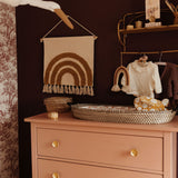 Tufted wall decoration rainbow terra