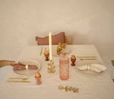 Glazen eierdopje mosterd