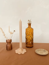 Decoratieve fles mosterd