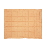 Quilted playmat cotton clay