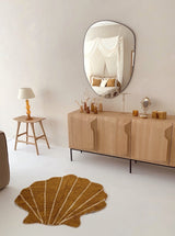 Large rug shell mustard