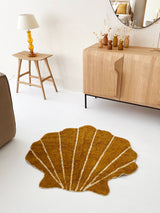 Large rug shell mustard