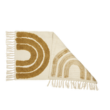 Medium rug rainbow mustard