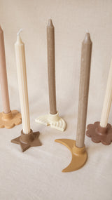 Star candle holder earth