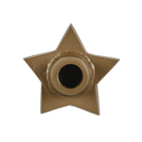 Star candle holder earth