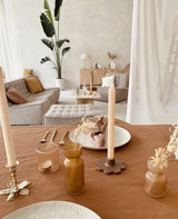 Small vase frosted glass blush ♻︎