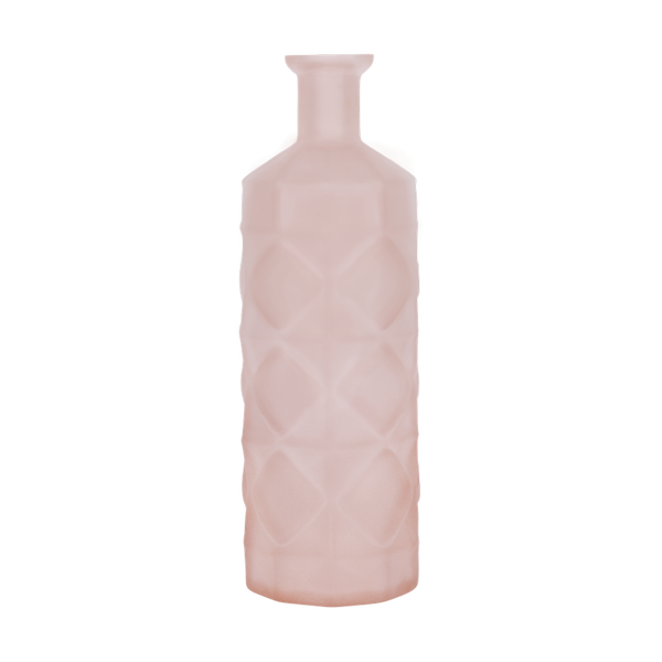 Decorative bottle frosted coral ♻︎