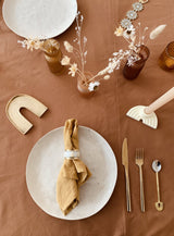 Small vase frosted glass blush ♻︎