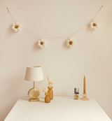 Small vase frosted glass mustard ♻︎