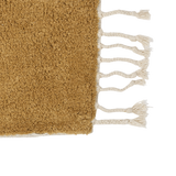 Bath mat plain mustard