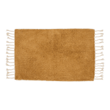 Bath mat plain mustard