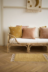 Bath mat plain mustard