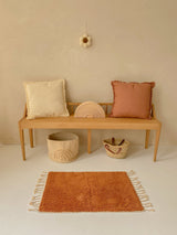 Bath mat plain terra