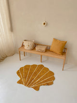Large rug shell mustard