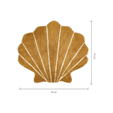 Large rug shell mustard