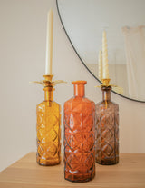 Decoratief flessenterras