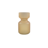 Small vase frosted glass blush ♻︎