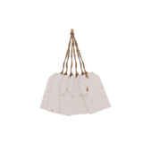 Droogbloemen cadeaulabels (set/6)