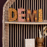 Floral print hanger D