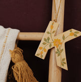 Floral print hanger K