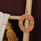 Floral print hanger O