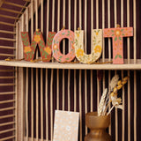 Floral print hanger W