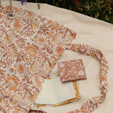 Credit card holder blockprint terra