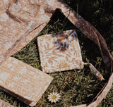 Passport cover blockprint blush