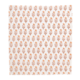 Bandana blockprint blush flower