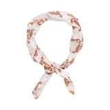 Bandana blockprint blush flower