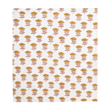 Bandana blockprint mustard flower