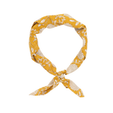 Bandana blockprint mustard