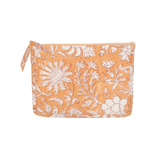 Pouch blockprint blush