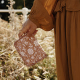 Passport cover blockprint terra