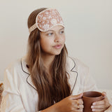 Sleeping mask blockprint terra