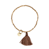 Good luck bracelet brown