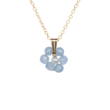 Tanzanite / December birth flower necklace