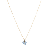 Tanzanite / December birth flower necklace