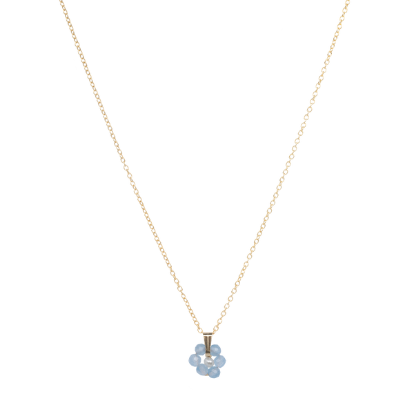 Tanzanite / December birth flower necklace