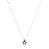 Smokey Quartz wild flower necklace