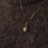 Love & fortune necklace peach