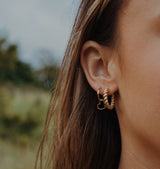 Small heart earrings