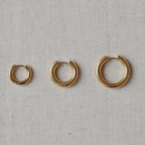 Plain earrings medium