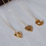 Star heart necklace