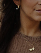 Kralen oorbellen bloem zoetwaterparel