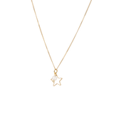 Star necklace freshwater pearl