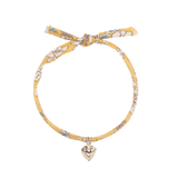 Liberty rope mustard flowers heart